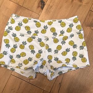 Savage Barbell 2.5” Pineapple Print Shorts